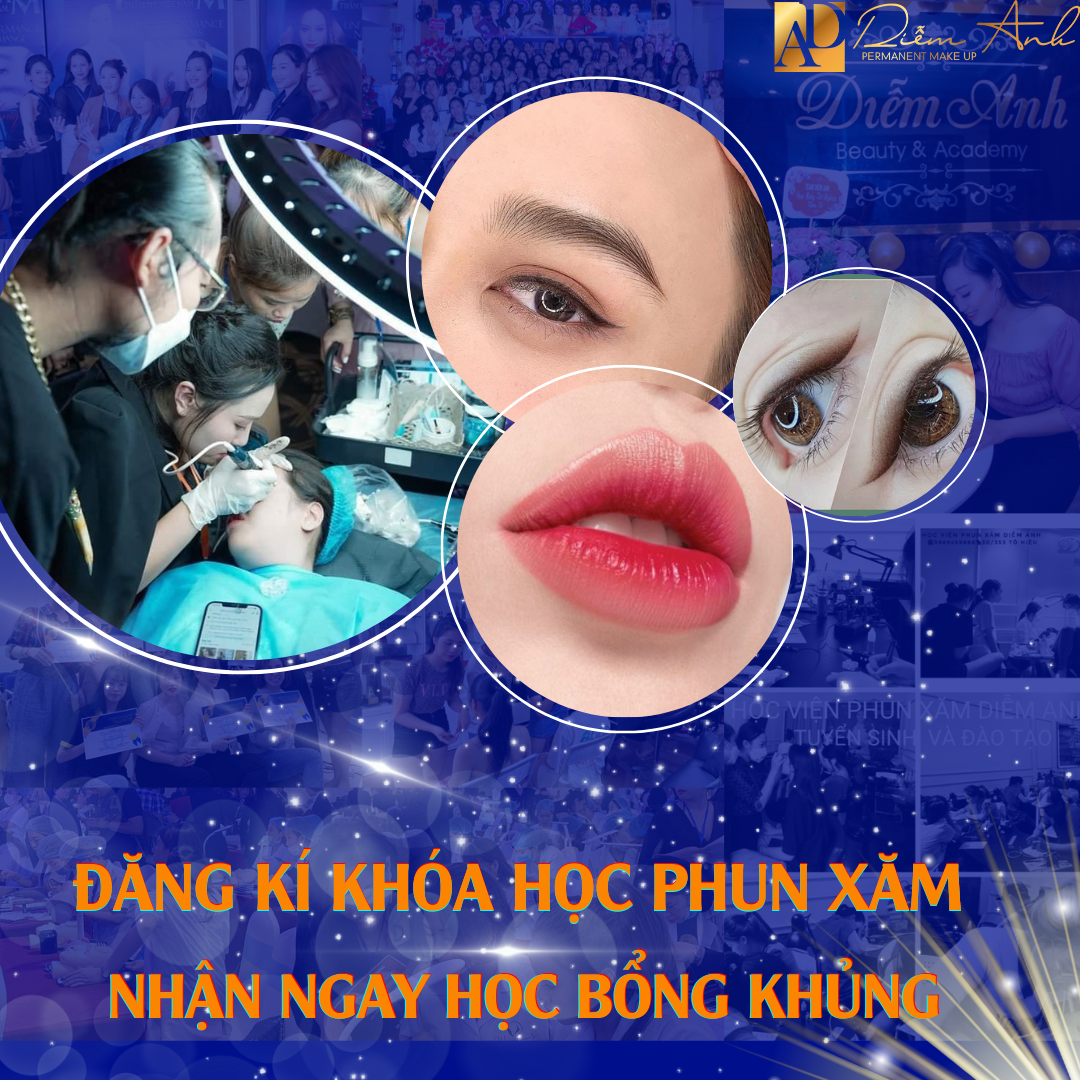 khóa học phun xăm