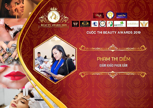 diem anh ban giam khao beauty award 2019
