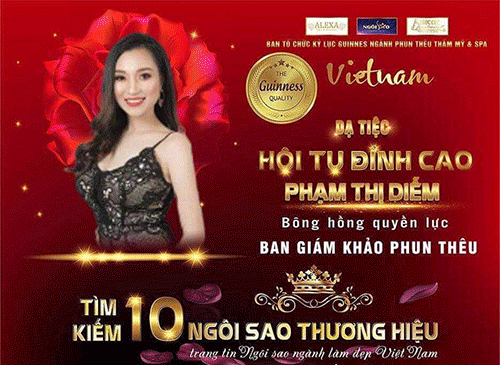 Master Diem Anh ban giam khao phun xam tham my
