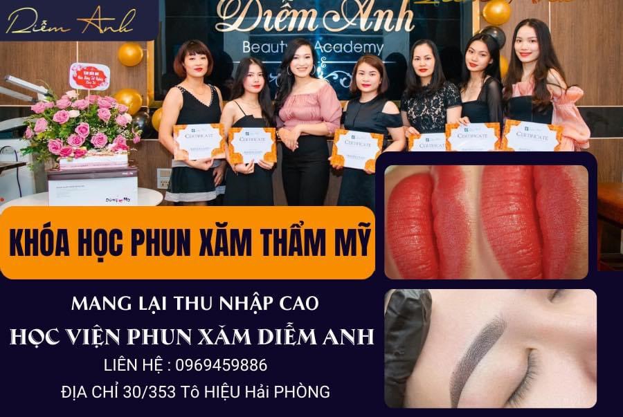 Cac khoa hoc phun xam co ban tai Phun Xam Diem Anh