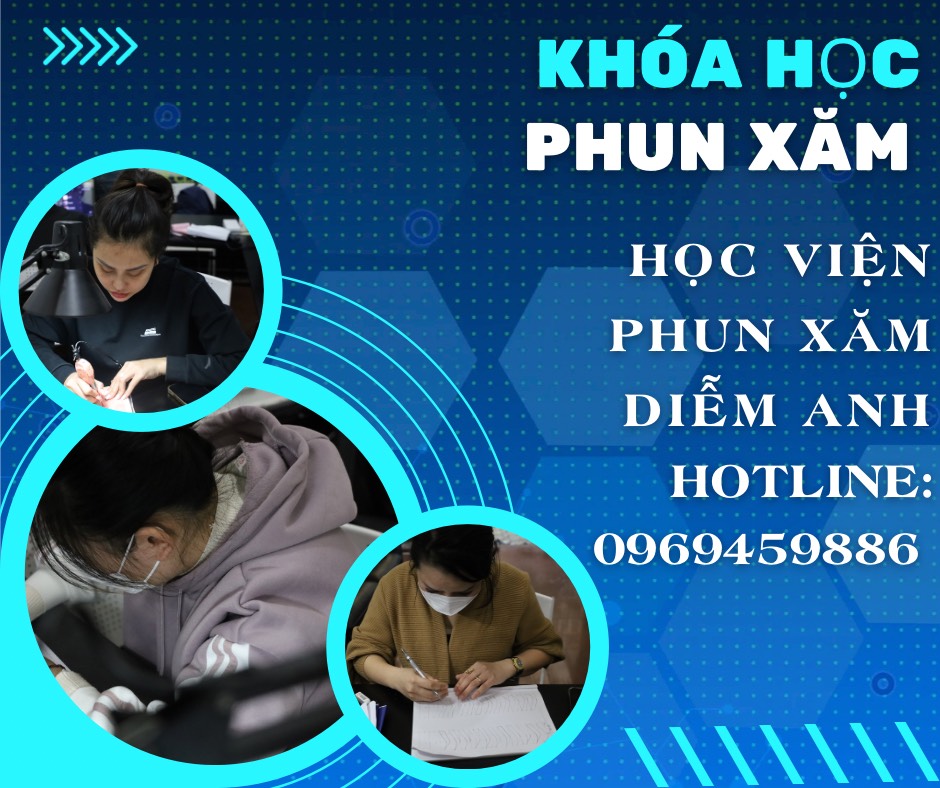 Noi đao tao phun xam tham my uy tin tai Hai Phong