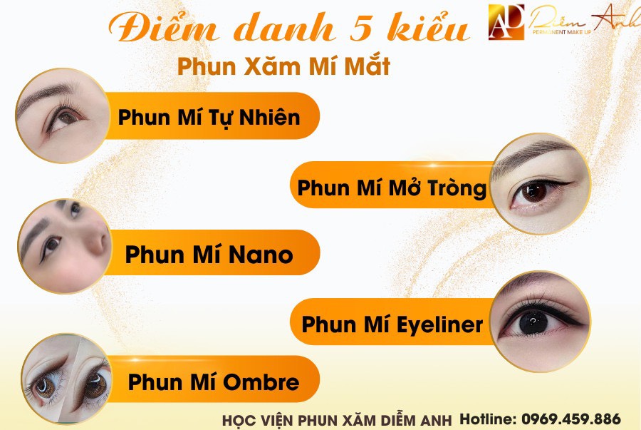 Đoi tuong nen phun mi mat ombre tai Hai Phong