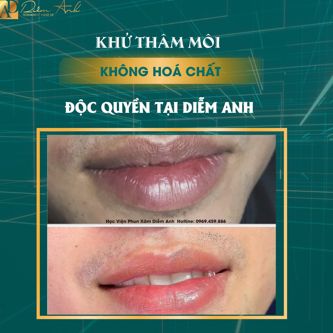 Cac khoa hoc phun moi tai Phun xam Diem Anh